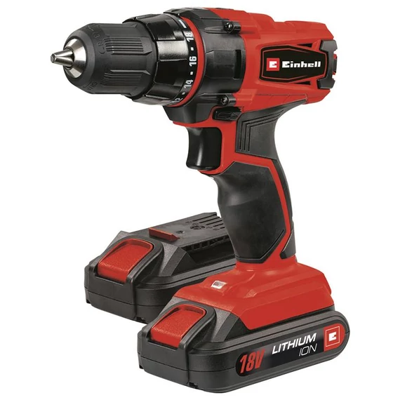 Einhell TC-CD 18-2 Li Kit akkus csavarozó 18V, 2x1.3Ah akkuval és töltővel