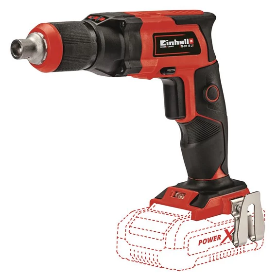 Einhell PXC TE-DY 18 Li-Solo akkus gipszkartoncsavarozó, 18V (akku és töltő nélkül)