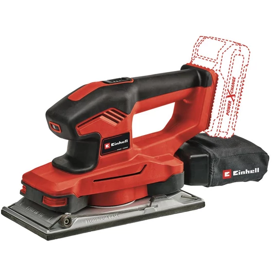 Einhell TE-OS 18/230 Li Solo akkus rezgőcsiszoló, 18V, 23cm (akku és töltő nélkül)