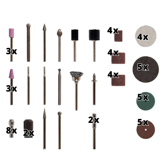 Einhell gravírozó tartozék készlet, 61 részes