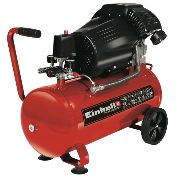 Einhell TC-AC dugattyús kompresszor, 2.2kW, 50L, 10bar