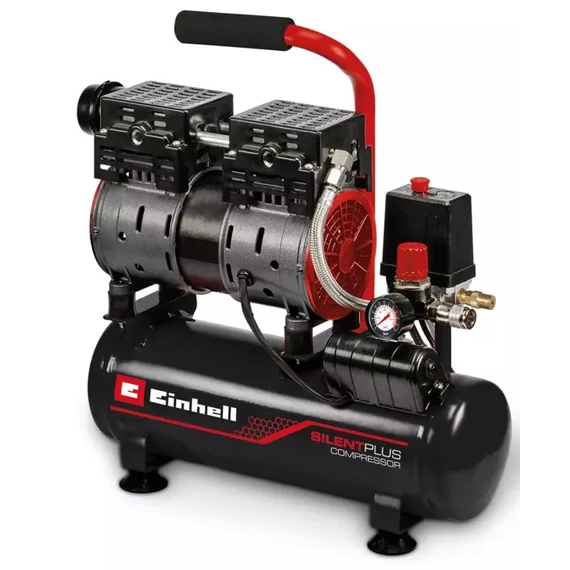 Einhell TE-AC 110/6 Silent Plus kompresszor, 550W, 6L, 8bar