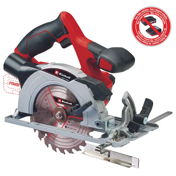 Einhell PXC TE-CS 18/150 Li-Solo akkus kézi körfűrész, 18V, 15cm (akku és töltő nélkül)