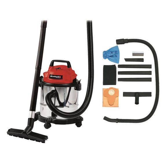 Einhell TC-VC 1812 S száraz-nedves porszívó, 1250W, 12L