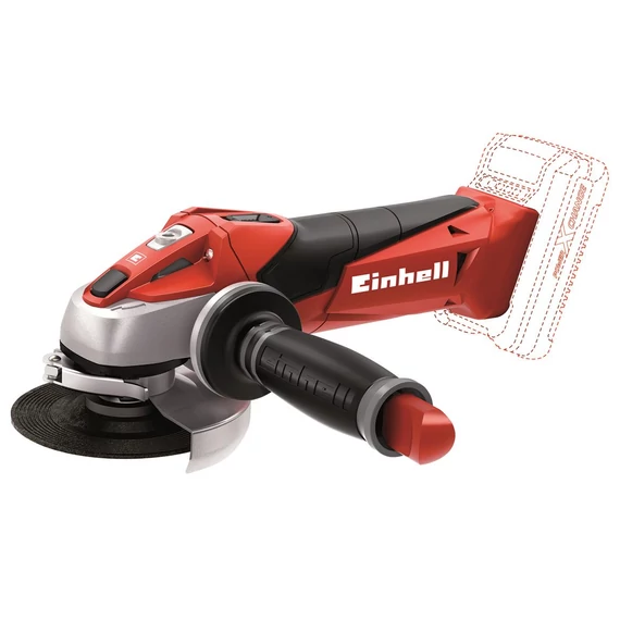 Einhell PXC TE-AG 18 Li -Solo akkus sarokcsiszoló 18V, 115mm (akku és töltő nélkül)