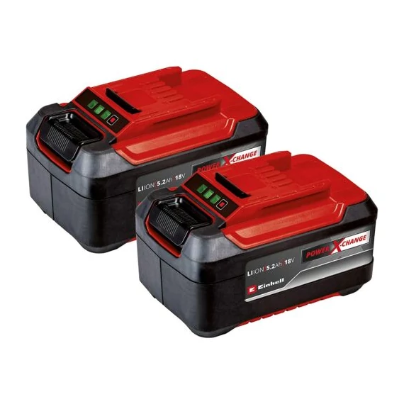 Einhell PXC-Twinpack akkumulátor 2x18V, 5.2Ah