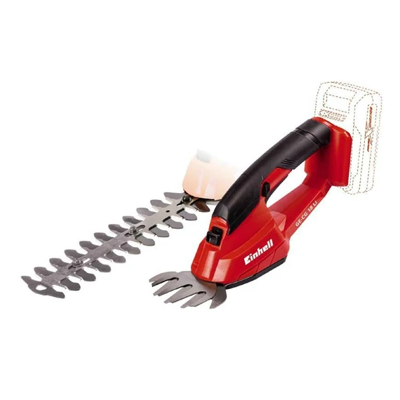 Einhell PXC GE-CG 18 Li-Solo akkus fű- és sövénynyíró, 18V, 20cm (akku és töltő nélkül)