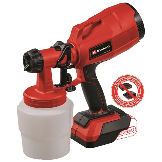 Einhell PXC TC-SY 18/60 Li-Solo szórópisztoly, 18V, 800ml (akku és töltő nélkül)
