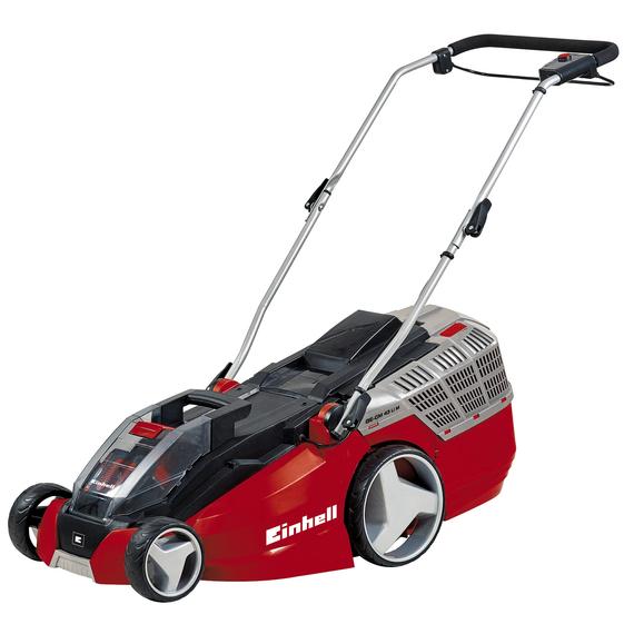 Einhell PXC GE-CM 43 Li M Kit akkus fűnyíró, 36V, 460mm, 2x4Ah akkuval és töltővel