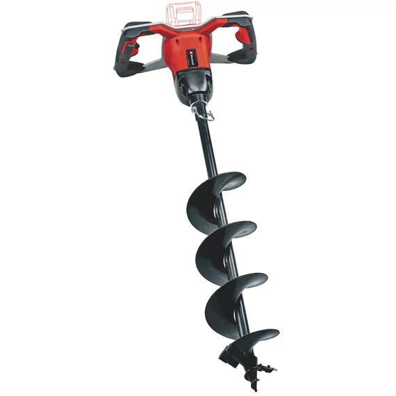 Einhell GP-EA 18/150 Li BL-Solo akkus talajfúró 150mm, 18V (akku és töltő nélkül)