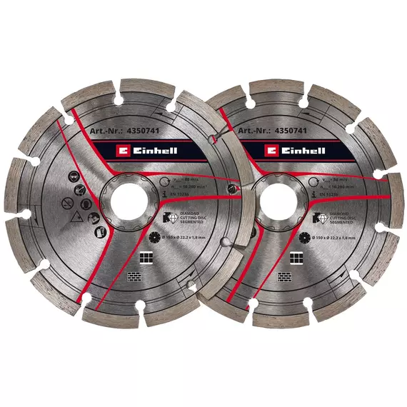 Einhell gyémánt vágókorong 150 x 22.2 mm, 1.8 mm