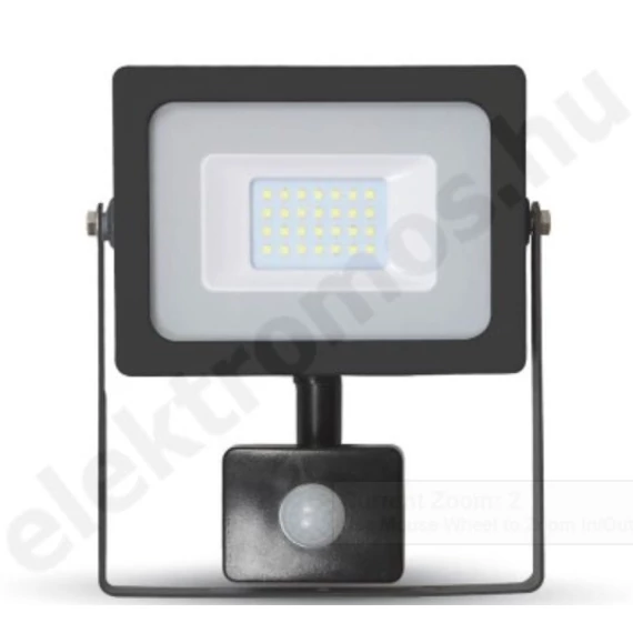 LED reflektor mozgásérzékelővel 20W