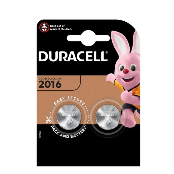 Duracell Gombelem Lithium CR2016 (3V) B2