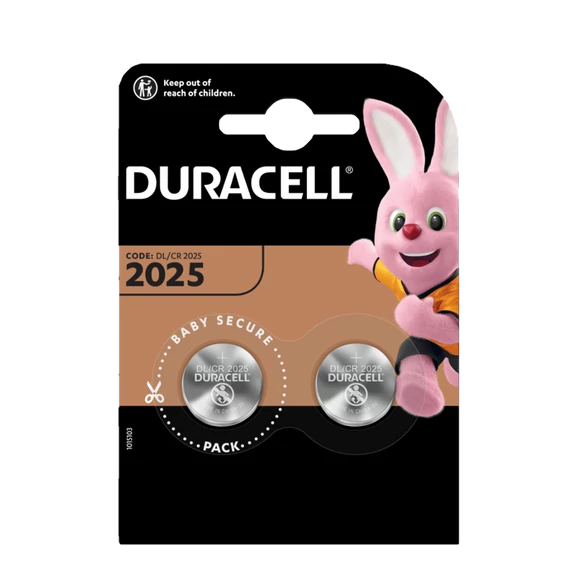 Duracell Gombelem Lithium CR2025 (3V) B2