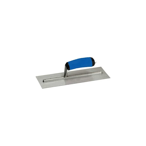 Betontrowel kézi felület glettelő, szögletes glettvas, 100x279mm
