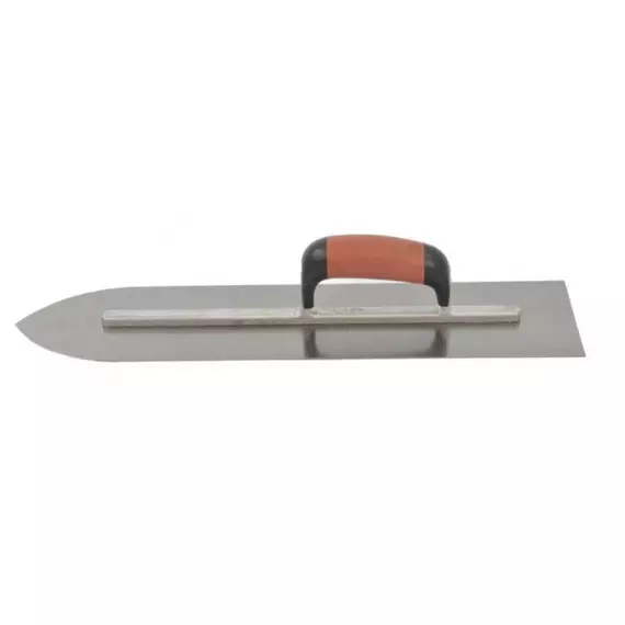 Betontrowel kézi felület glettelő, hegyes és szögletes véggel 115x559mm