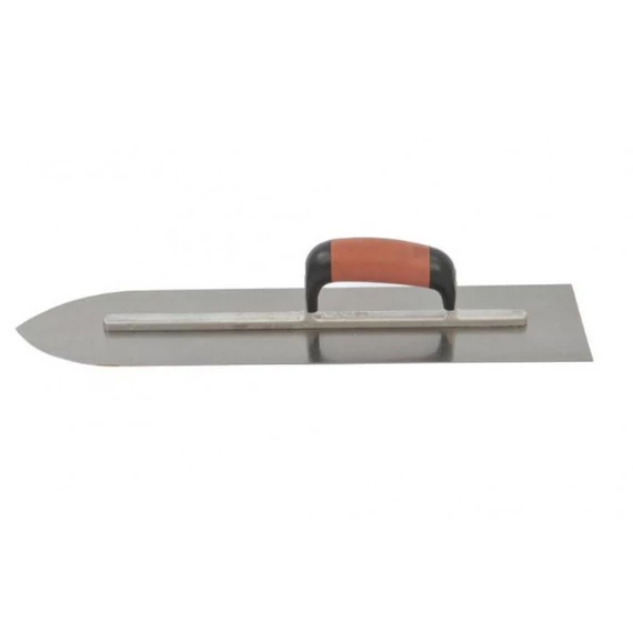 Betontrowel kézi felület glettelő, hegyes és szögletes véggel 115x559mm