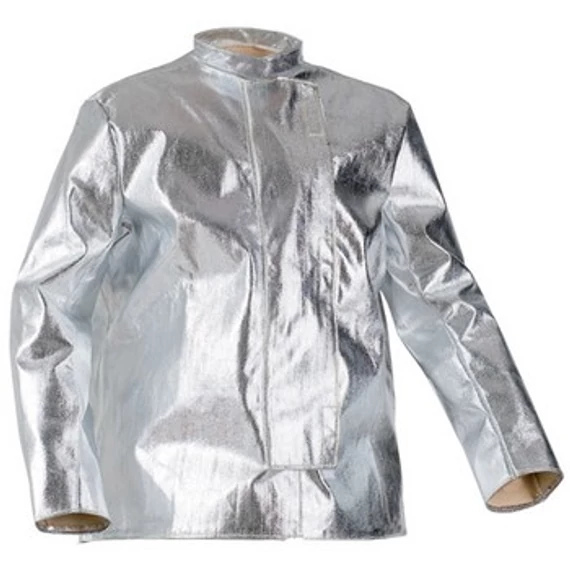 Coverguard EP aluminizált védőkabát, hő- és vágásbiztos, ezüst, 80cm