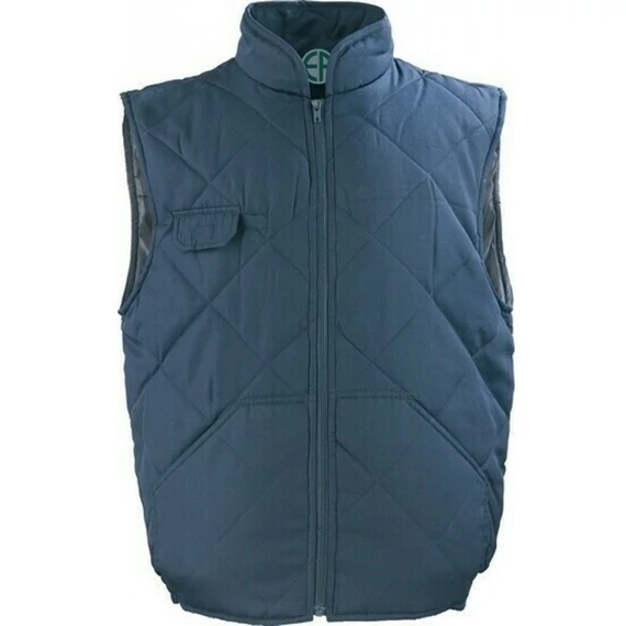 Europrotection Chouka steppelt mellény, 3 zsebes, kék, 3XL
