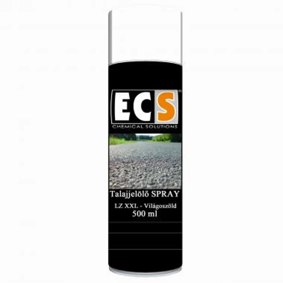 Talajjelölő spray - STREET-MARKER L - NEON ZÖLD, 500ml, ECS