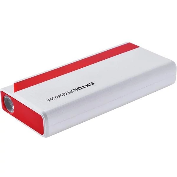 Extol bikázó és powerbank, 400A, 9000mAh