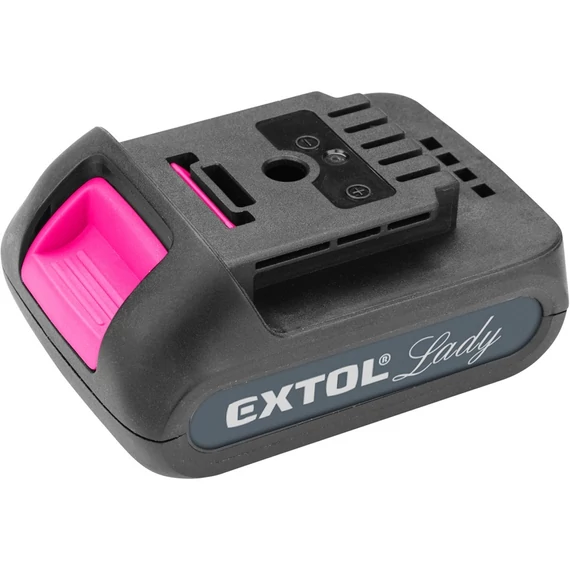 Extol Lady tartalék akku a 402403 ütvefúró-csavarozóhoz, Li-ion, 12V, 2Ah