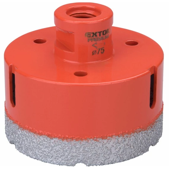 Extol Premium gyémánt körkivágó sarokcsiszolóhoz, M14, 75mm