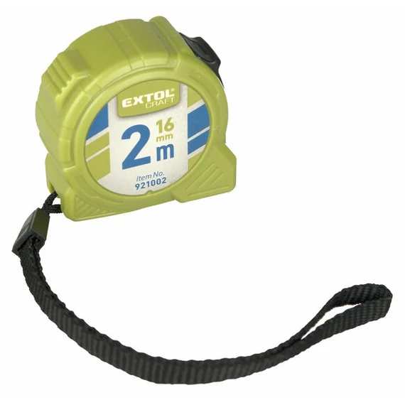 Extol Craft mérőszalag, stop, 2mx16mm