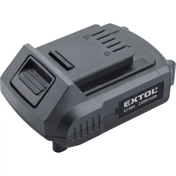 Extol 20V-os, 2000mAh-ás Li-Ion akkumulátor