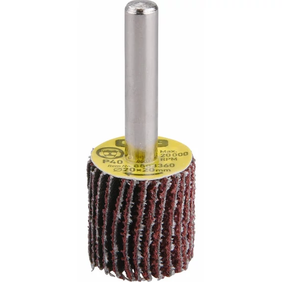 Extol Premium csapos lamellás csiszoló, 20x20x6mm, P40