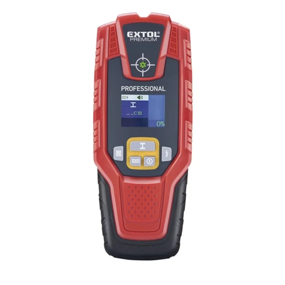 Extol digitális detektor, LCD kijelző, zoom funkció