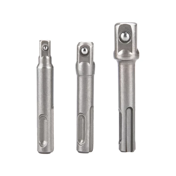 Extol dugókulcs adapter készlet 3db-os, 1/4"-3/8"-1/2"