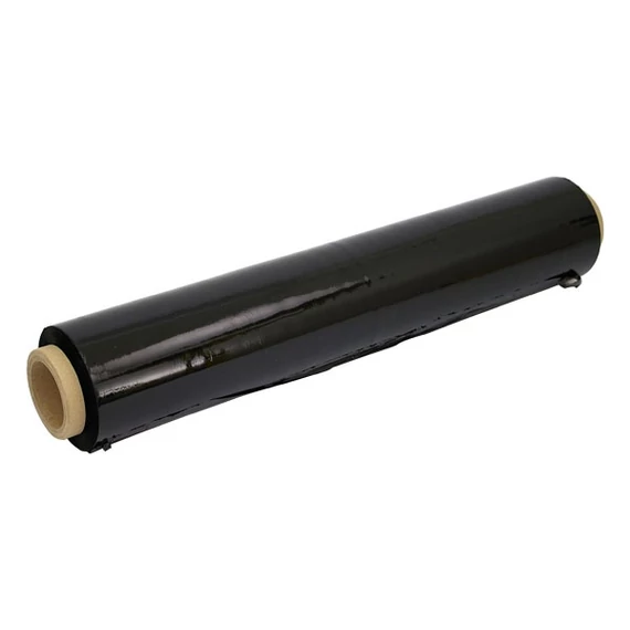 Extol fólia, sztreccs, kézi, fekete raklapövező, 500mm/0,023mm