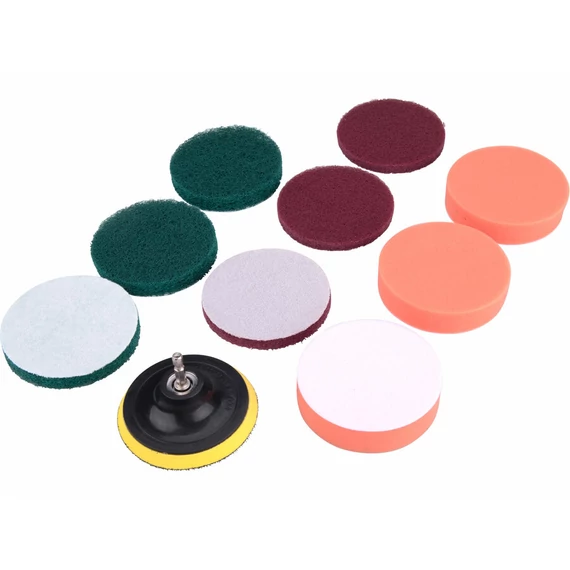 Extol Craft dörzsölő,csiszoló,polírozó készlet 10db-os