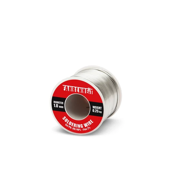 Fahrenheit forrasztó ón, 1mm, 0.25kg