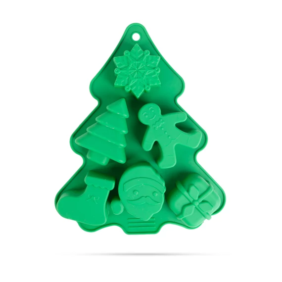 Family Christmas szilikon sütőforma, karácsonyi, 22x18.5x2.5cm