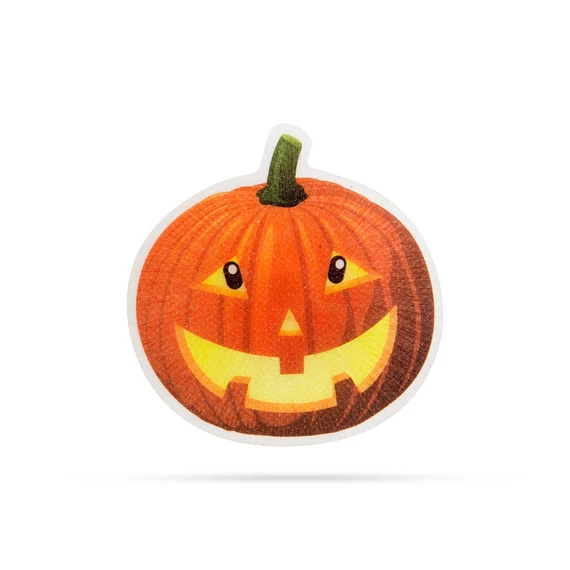 Family Halloween RGB LED dekor, öntapadós, tök
