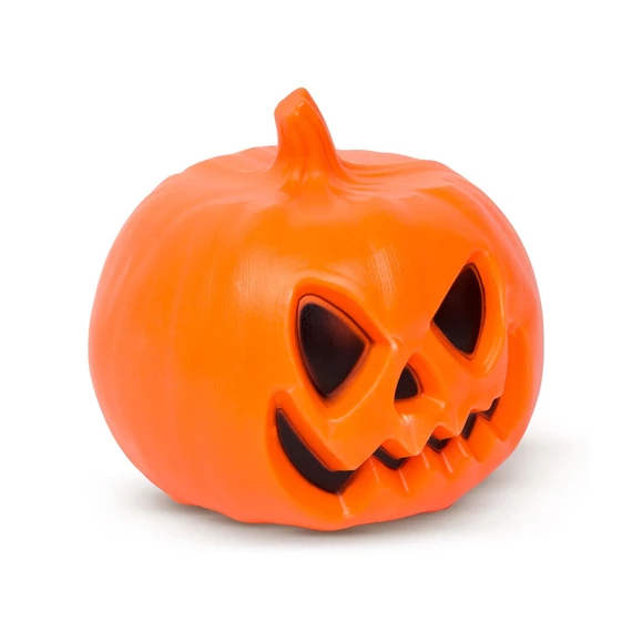 Family Halloween töklámpás, LED-del, hangeffekttel, 20x19cm
