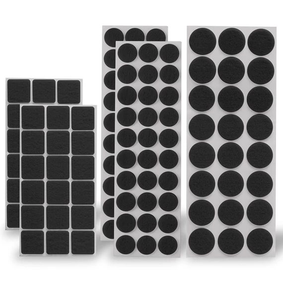 Family Pound öntapadós filcpárna, 120db, fekete