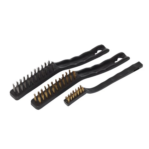 Festa réz és fémszálas drótkefe készlet, 3 részes