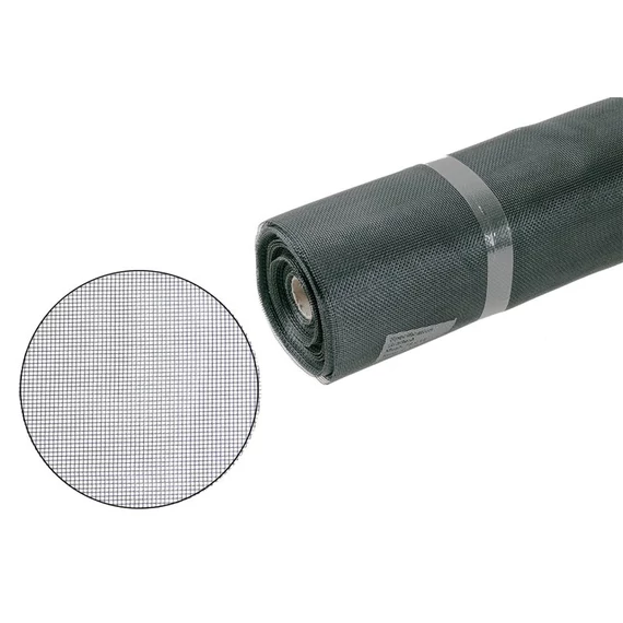 Üvegszálas szúnyogháló, szürke 1.2x30m