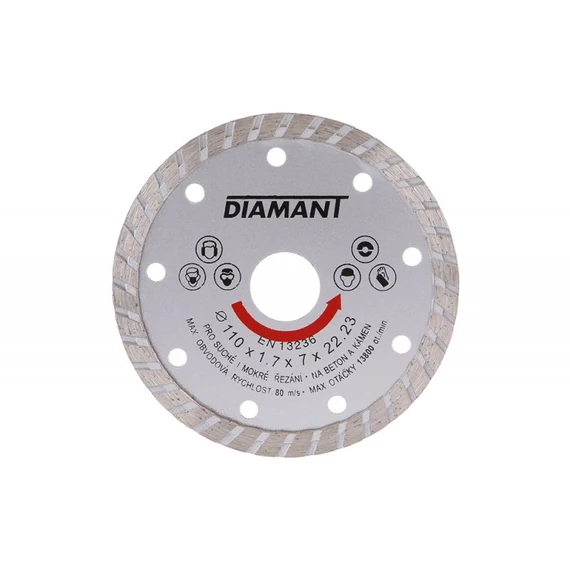 Festa Diamant gyémántvágó, turbó, 110x22.2mm