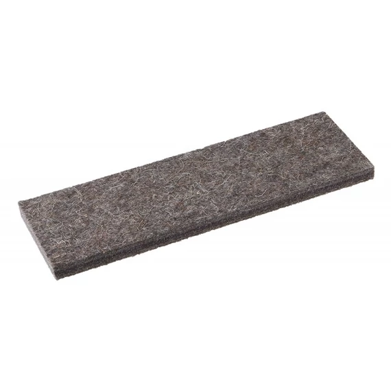 Pót filc, fekete, 220x70x10mm