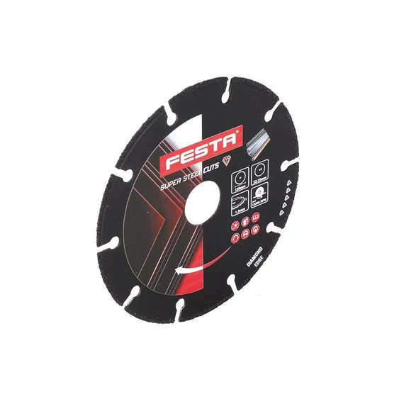Festa gyémánt tárcsa fémhez 125x1.3x22.2mm