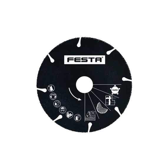 Festa univerzális vágótárcsa, 125x1x22.2mm
