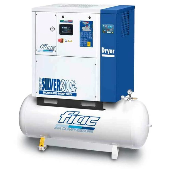 Fiac NewSilver D 30/500 kompresszor, 22kW, 500L, 10bar