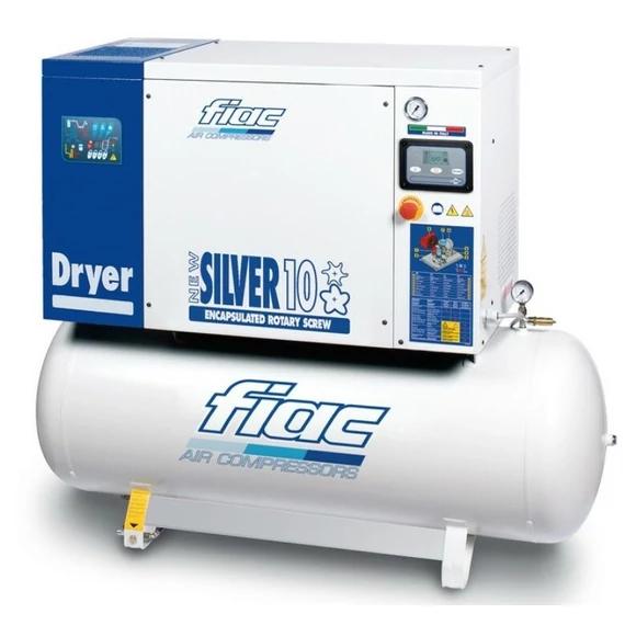 Fiac NewSilver D 10/500 S SD kompresszor, 7.5kW, 500L, 10bar