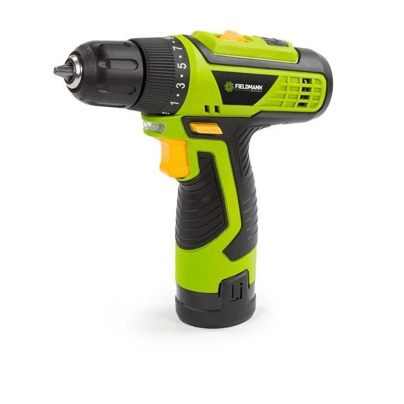 Fieldmann 10250-A akkus fúró-csavarozó, 12V, 10mm, 1.5Ah akkuval és töltővel