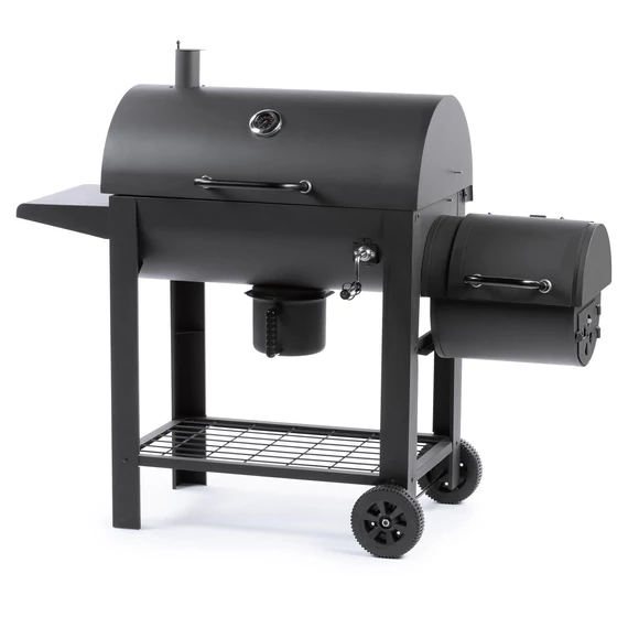Fieldmann 1018 faszenes grillsütő füstölővel, 66x42cm