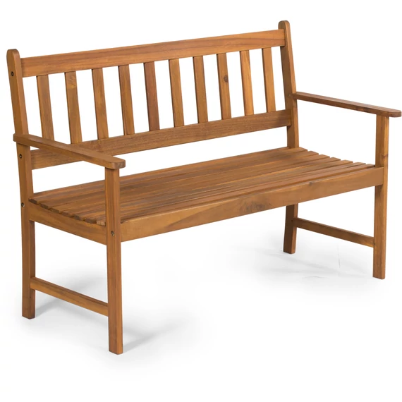 Fieldmann FDZN 4013-T kétszemélyes kerti pad, akác, 122x57x85cm